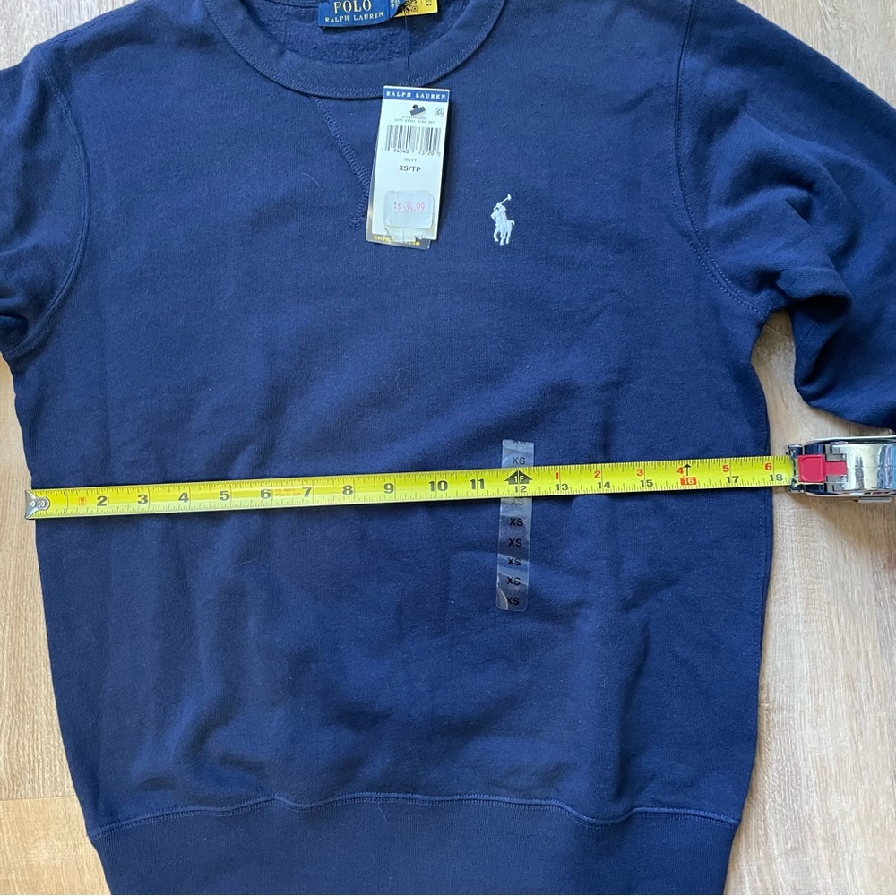 New Polo by Ralph Lauren women’s Navy crewneck sweater - Picture 5 of 5